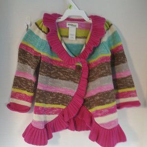 Genuine Kids Oshkosh Knitted Cardigan Sweater Girl